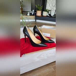 Christian Louboutin kate 100 black 37.5 pumps
